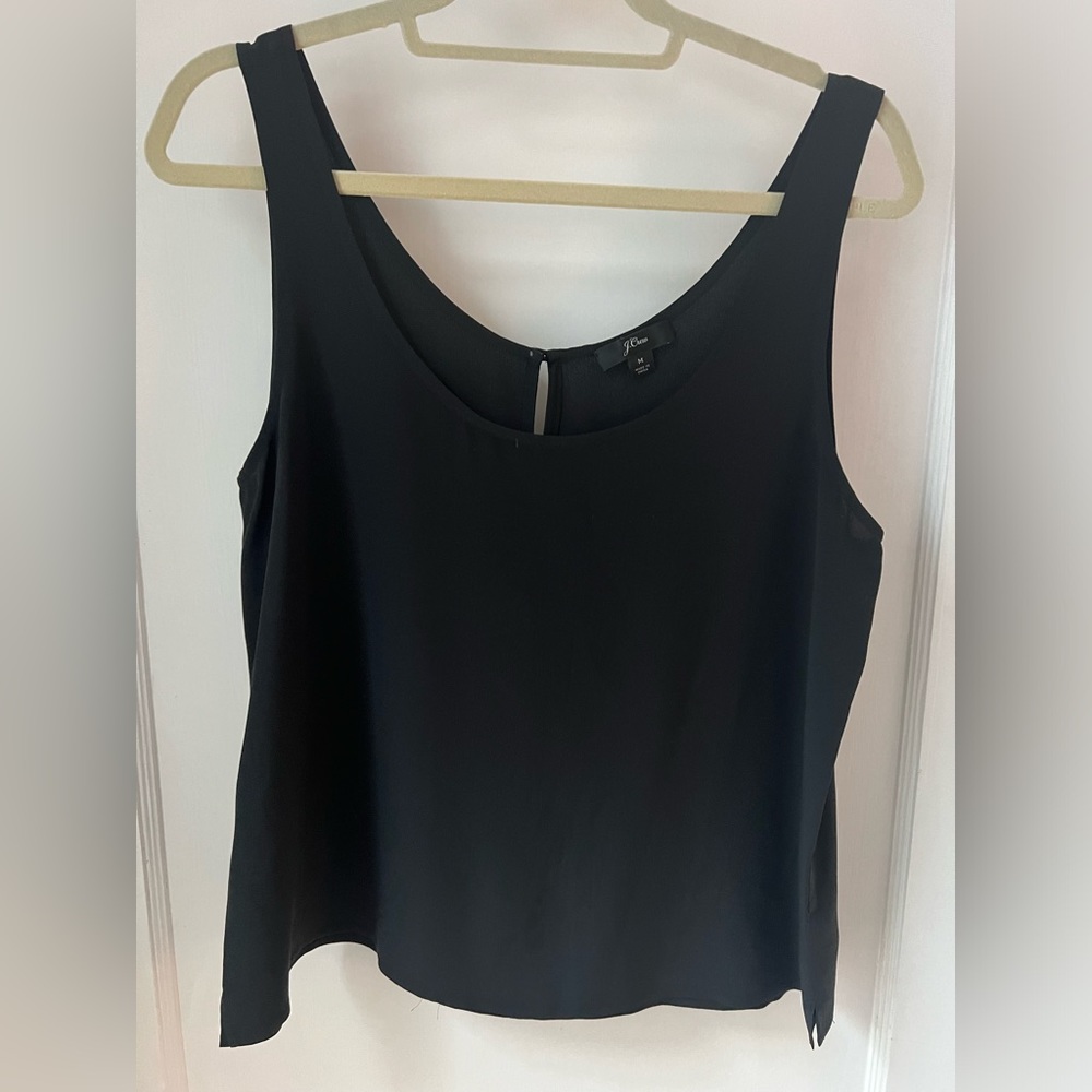 J. Crew 100% Silk Tank Top Blouse